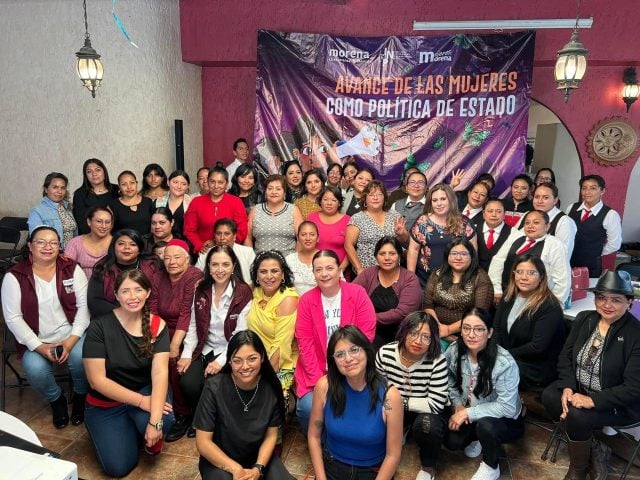 Morena Puebla invita a talleres de liderazgo político para poblanas