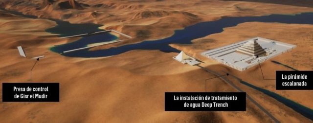 Sistema hidráulico podría haber construido las Pirámides de Egipto