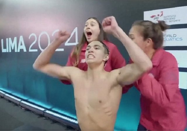 ¡Subcampeón mundial! Nicolás Campos logra histórica hazaña para Chile en Mundial Junior de natación artística