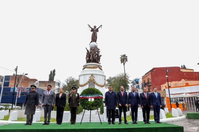 Gobierno de Puebla conmemora el 203 aniversario de la Consumación de la Independencia de México