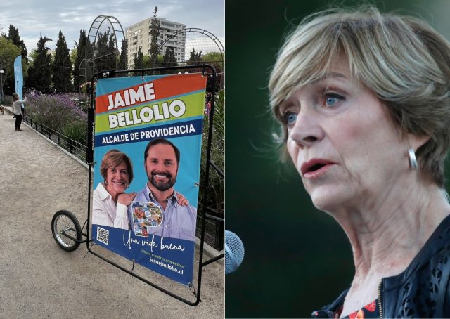 Acusan a Jaime Bellolio y Evelyn Matthei de instalar propaganda electoral fuera del periodo legal