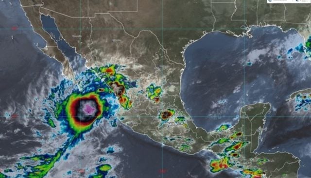 Este viernes ingresa a tierra la tormenta tropical Ileana a Baja California Sur