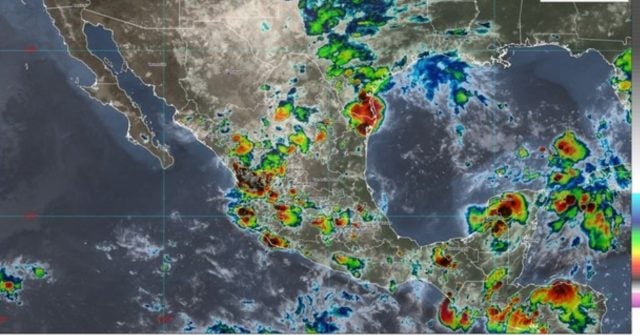 Pronostican lluvias intensas en 9 estados del país, checa el clima