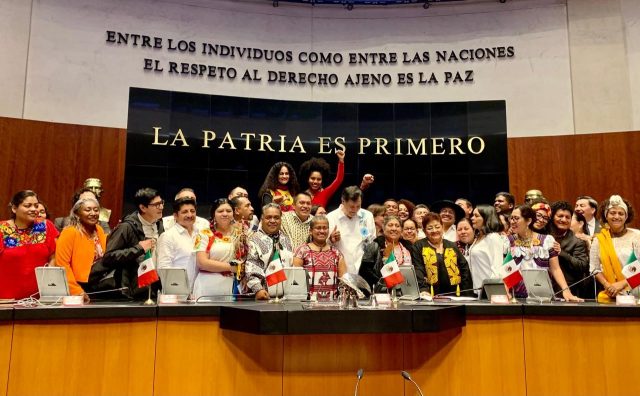 Senado aprueba reforma que reconoce derechos de indígenas y afromexicanos