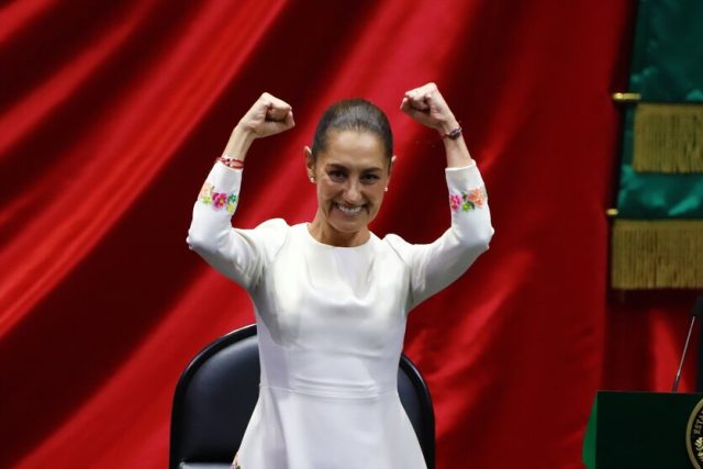 «Llegamos todas»: Claudia Sheinbaum celebra el liderazgo femenino en su primer discurso como presidenta