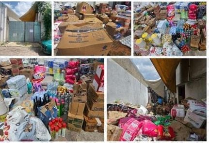 Fiscalía de Puebla catea domicilio en San Cristóbal Tulcingo y localiza mercancía robada