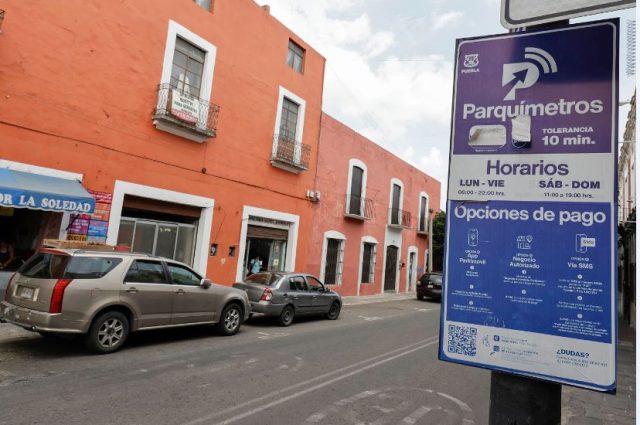 Ayuntamiento de Puebla recauda en septiembre 1.8 mdp por parquímetros; 49 mil pesos más que en agosto