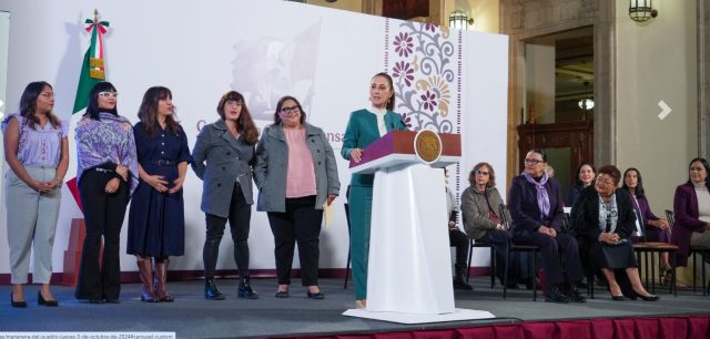 Claudia Sheinbaum encamina reformas constitucionales a favor de las mujeres