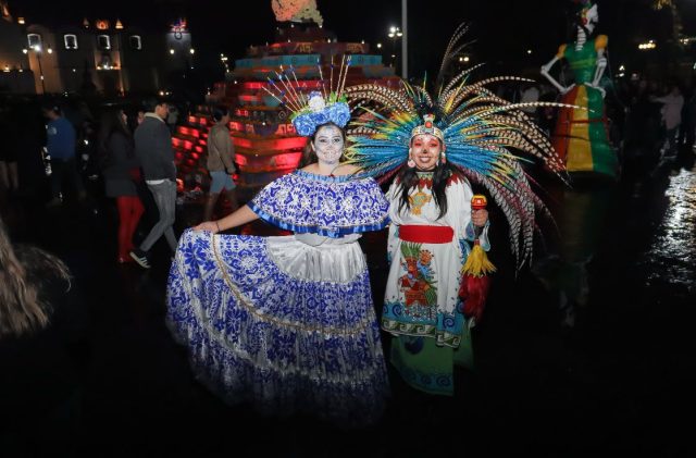 Enaltece alcaldía de San Pedro Cholula tradiciones regionales con el «Desfile de las Almas Cholultecas»