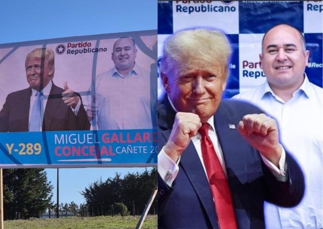 ¿Trump en Cañete?: Candidato Republicano aparece junto con el exmandatario norteamericano en campaña