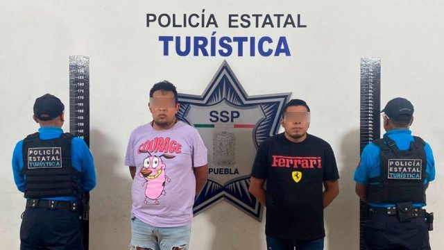 Detiene SSP a dos hombres por robo de teléfono móvil a una usuaria de la RUTA