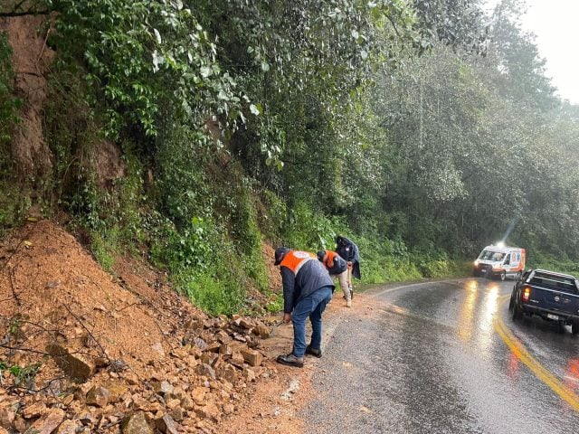 Atiende Gobierno de Puebla afectaciones por lluvias en diversas regiones de la entidad