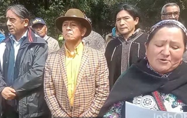 Acto mapuche exige justicia frente a los crímenes de genocidio de la “Pacificación de la Araucanía”