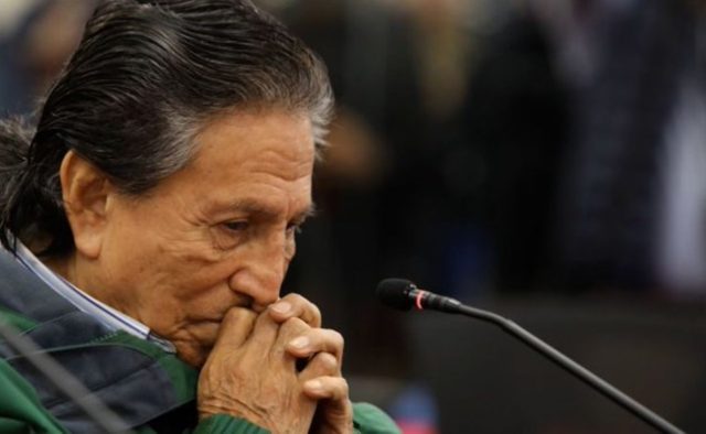 Por colusión agravada dan 20 años de prisión al expresidente de Perú, Alejandro Toledo