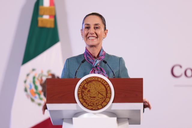 Claudia Sheinbaum garantiza a los empresarios inversiones seguras en México con la reforma judicial