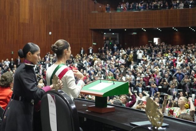 Morenistas en Puebla celebran un nuevo capítulo en la historia de México con Claudia Sheinbaum