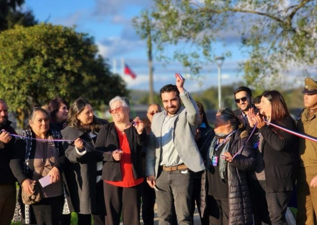 Aldo Retamal impulsa la renovación de la Plaza Cívica de Folilco, transformando el espacio para la comunidad