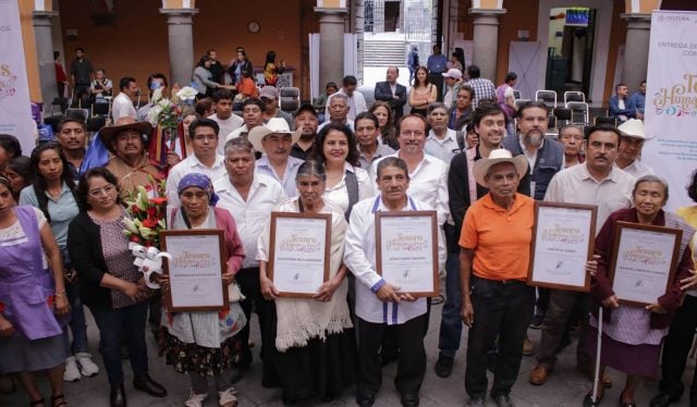 Premian a ganadores de convocatoria ‘Tesoros Humanos Vivos’ 2024