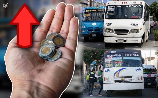 Transportistas de Puebla proponen aumentar a 19 pesos la tarifa del servicio público