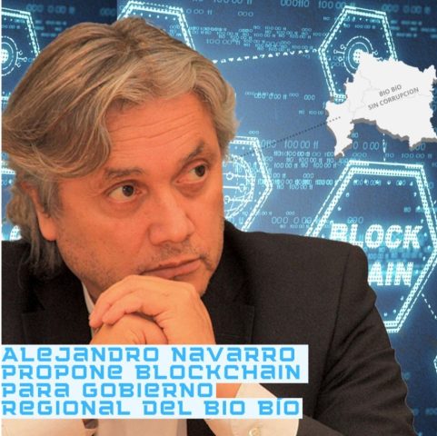 Alejandro Navarro propone Blockchain para combatir a corrupción en la Región del Bío Bio