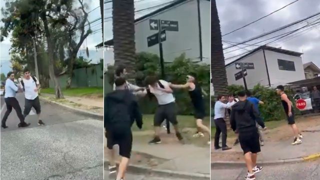 Captan al diputado Álvaro Carter (UDI) participando en una detención ciudadana