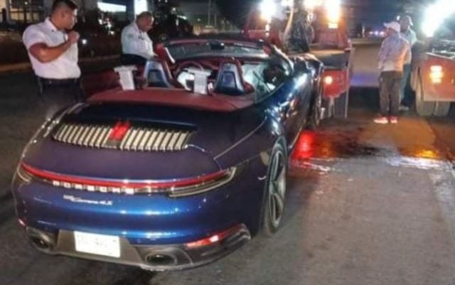 Embiste a dos ‘bikers’ sobre Atlixcáyotl el fantasmal Porsche 911 del cardiólogo Juan Carlos