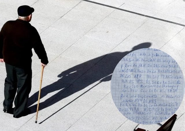 «No alcanzo a llegar a fin de mes»: La desgarradora carta del adulto mayor que intentó quemarse a lo bonzo en ChileAtiende