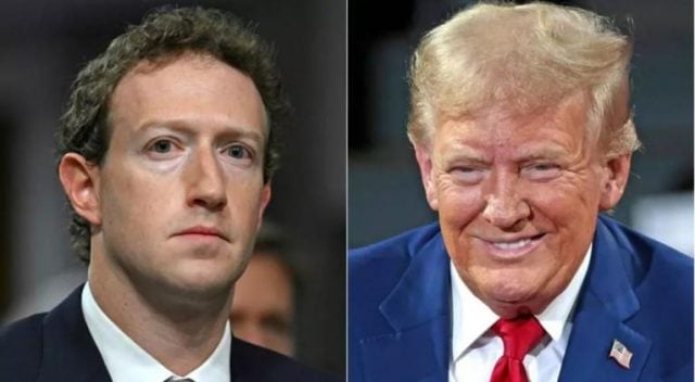 Mark Zuckerberg busca suavizar las tensiones con Donald Trump