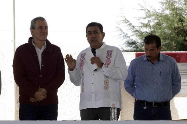 Gobierno y Ayuntamiento de Puebla ampliarán carretera a la junta auxiliar de San Miguel Canoa 