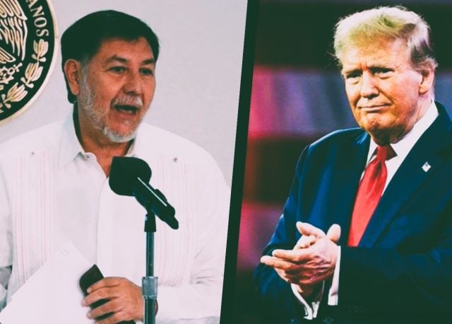 Noroña responde a Trump: México impondrá aranceles a EE.UU. si no deja de exportar armas