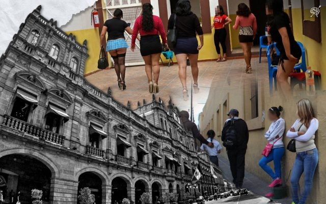 Analiza Ayuntamiento de Puebla reordenamiento de sexoservidoras del Centro Histórico 