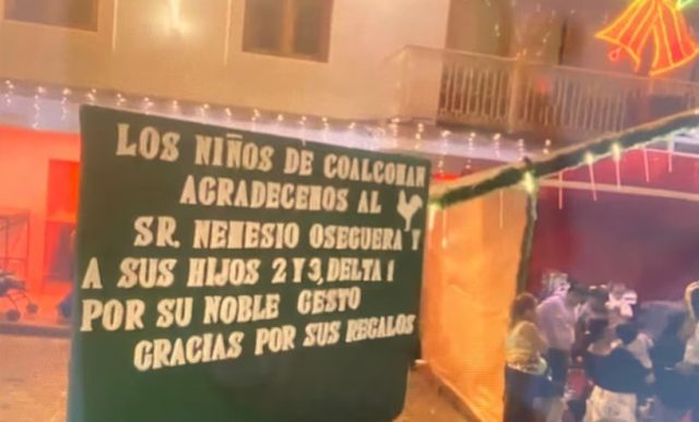 Gobernador de Michoacán pide investigación tras agradecimiento de Coalcomán a ‘El Mencho’ por juguetes