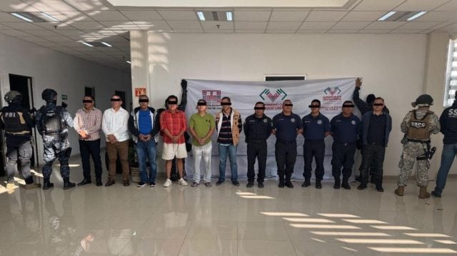 Más de 50 policías detenidos en Chiapas por presuntos vínculos con el narcotráfico