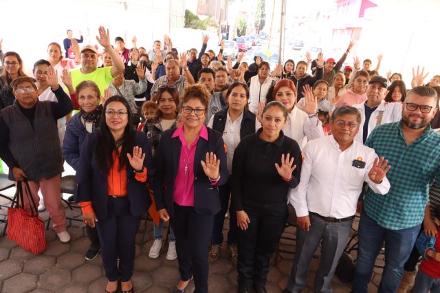 Tere Alfaro, presidenta del Sistema DIF de Cuautlancingo, preside última «Jornada Naranja»