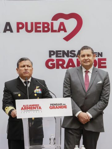 Puebla avanza en protección ciudadana: Alejandro Armenta anuncia Plan de Seguridad Regional