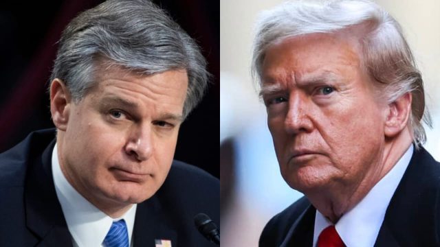 Dimisión de Christopher Wray al frente del FBI demuestra el control político de Donald Trump