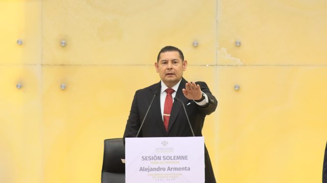 Discurso de Alejandro Armenta al rendir protesta como Gobernador Constitucional del Estado de Puebla