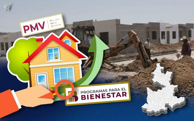 A través de Vivienda para el Bienestar, se construirán más de 48 mil hogares en 7 municipios de la entidad