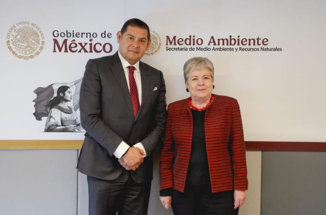 Alejandro Armenta y Alicia Bárcena 29 enero 2025