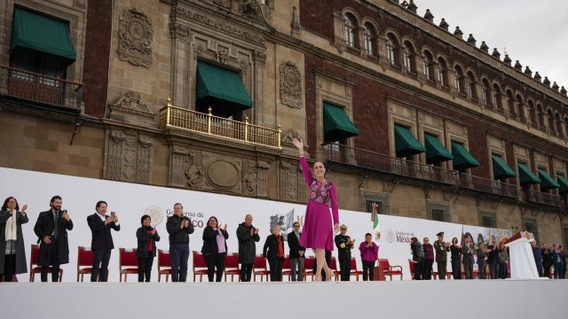 Sheinbaum llega a 100 días como presidenta de México «dedicada en cuerpo y alma» por el pueblo