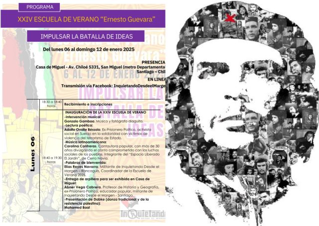 XXIV Escuela de Verano «Ernesto Guevara»: Impulsa batalla de ideas para construir un pensamiento crítico