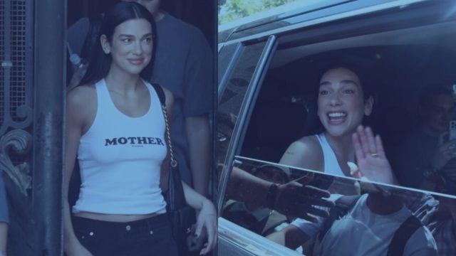 “Ha estado en la comuna más que Desbordes”: Captan a Dua Lipa grabando spot en calles de Santiago Centro 