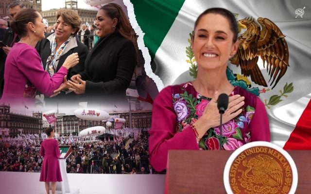 Sheinbaum llega a 100 días como presidenta de México «dedicada en cuerpo y alma» por el pueblo