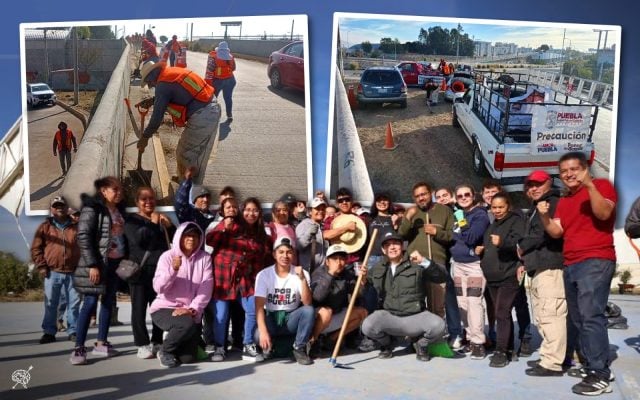 En unidad, gobierno y población dignifican a Puebla con faenas y tequio