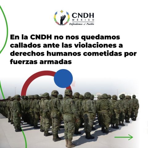 CNDH y Sedena firman convenio de DDHH