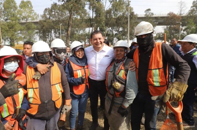 Alejandro Armenta realiza séptima faena de limpieza con apoyo de colonos de Villa Frontera