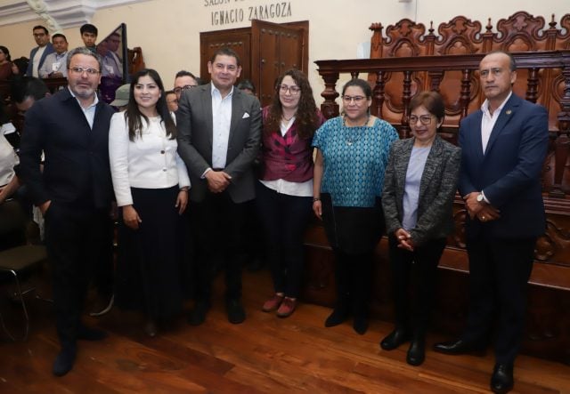 Alejandro Armenta participa en Conversatorio sobre reforma Judicial con Lenia Batres y Lilia Cedillo