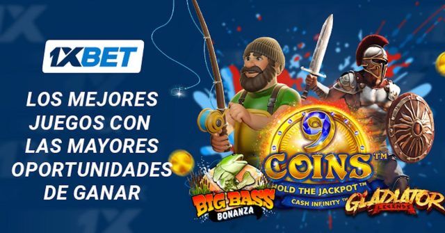 Los mejores juegos de 1xBet con las mayores oportunidades de ganar