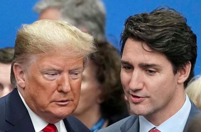 Trump también pausa aranceles en Canadá; Trudeau incluirá a cárteles mexicanos a lista de terroristas