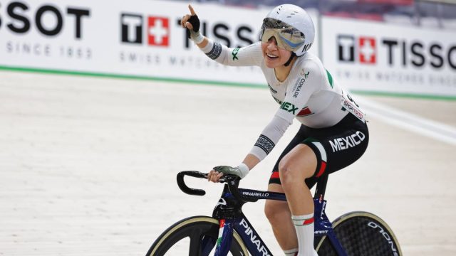 Ciclista Yareli Acevedo gana medalla de oro en la Copa de Naciones en Turquía